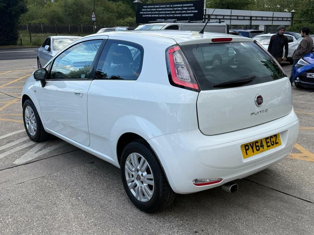Fiat Punto Hatchback 1.4 Easy Euro 6 Ss 201464 White #4