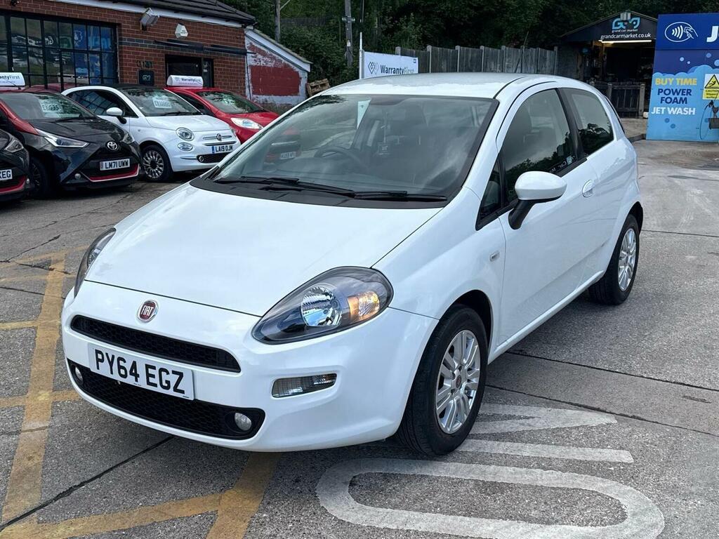 Fiat Punto Hatchback 1.4 Easy Euro 6 Ss 201464 White #2