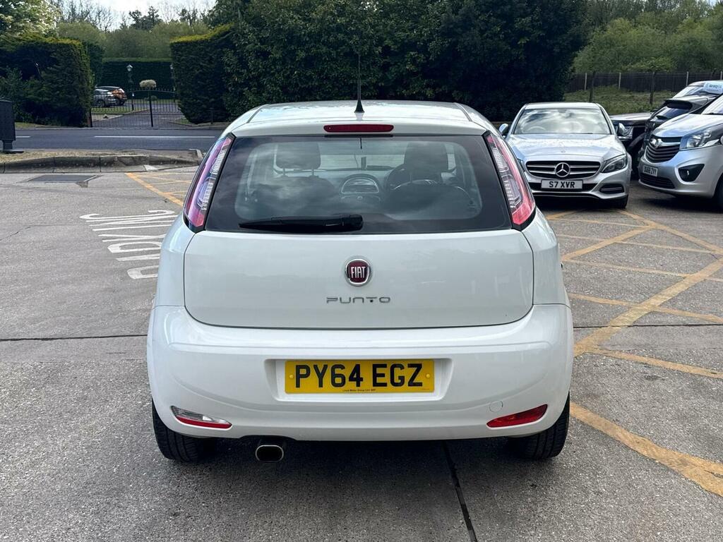 Fiat Punto Hatchback 1.4 Easy Euro 6 Ss 201464 White #6