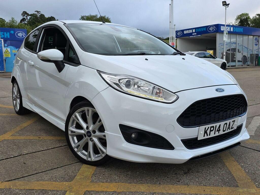 Ford Fiesta Hatchback 1.0T Ecoboost Zetec S Euro 5 Ss White