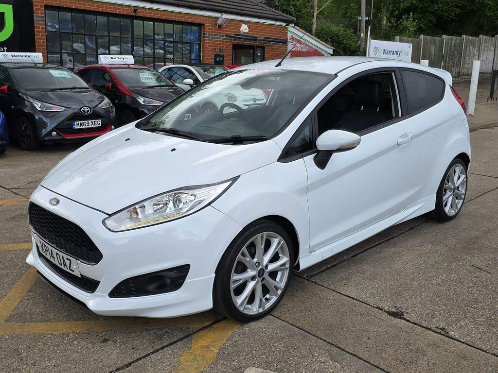 Ford Fiesta Hatchback 1.0T Ecoboost Zetec S Euro 5 Ss KP14OAZ White #2