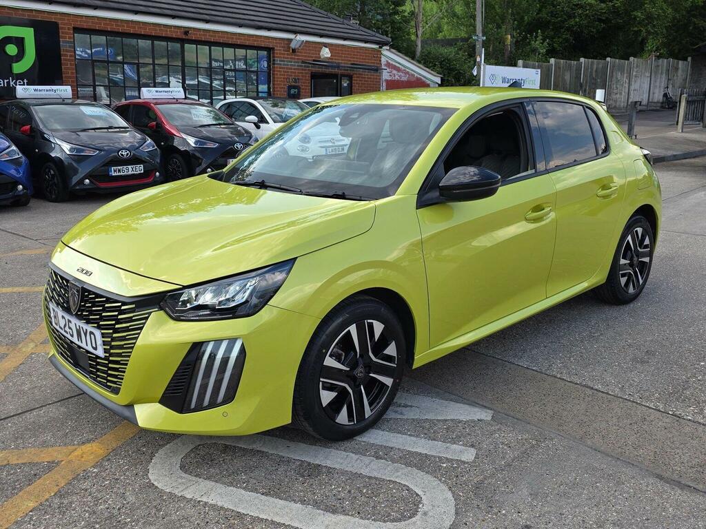 Peugeot 208 Hatchback 1.2 Puretech Allure Euro 6 Ss 20 BL25WYO Yellow #2