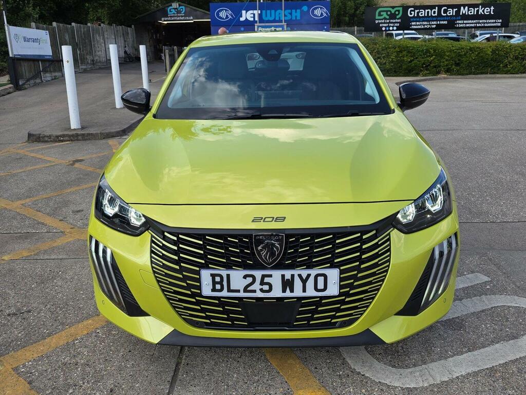Peugeot 208 Hatchback 1.2 Puretech Allure Euro 6 Ss 20 BL25WYO Yellow #4