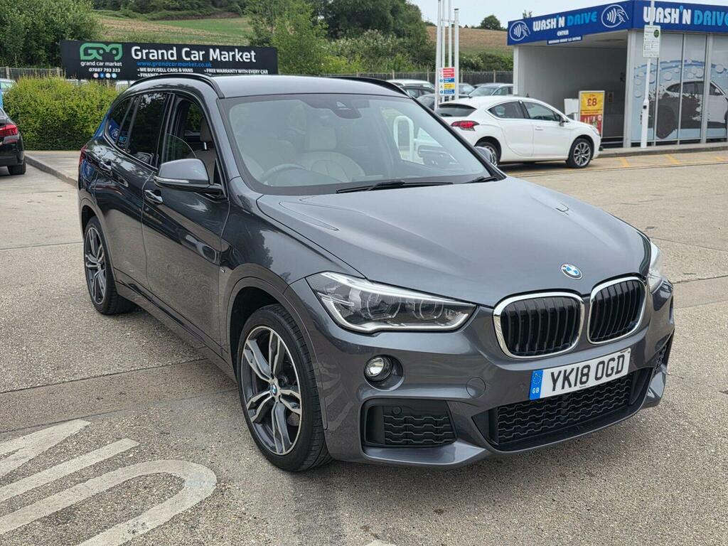 BMW X1 Suv 2.0 20D M Sport Xdrive Euro 6 Ss YK18OGD Grey #3