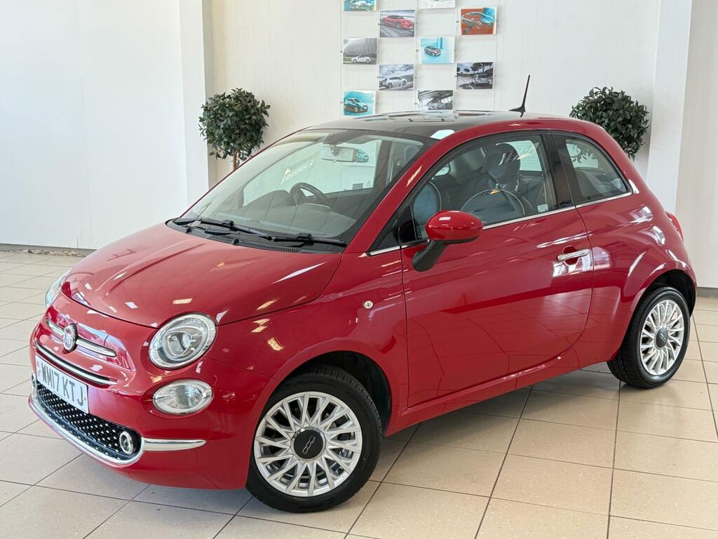 Fiat 500 1.2 Lounge Euro 6 Ss Red