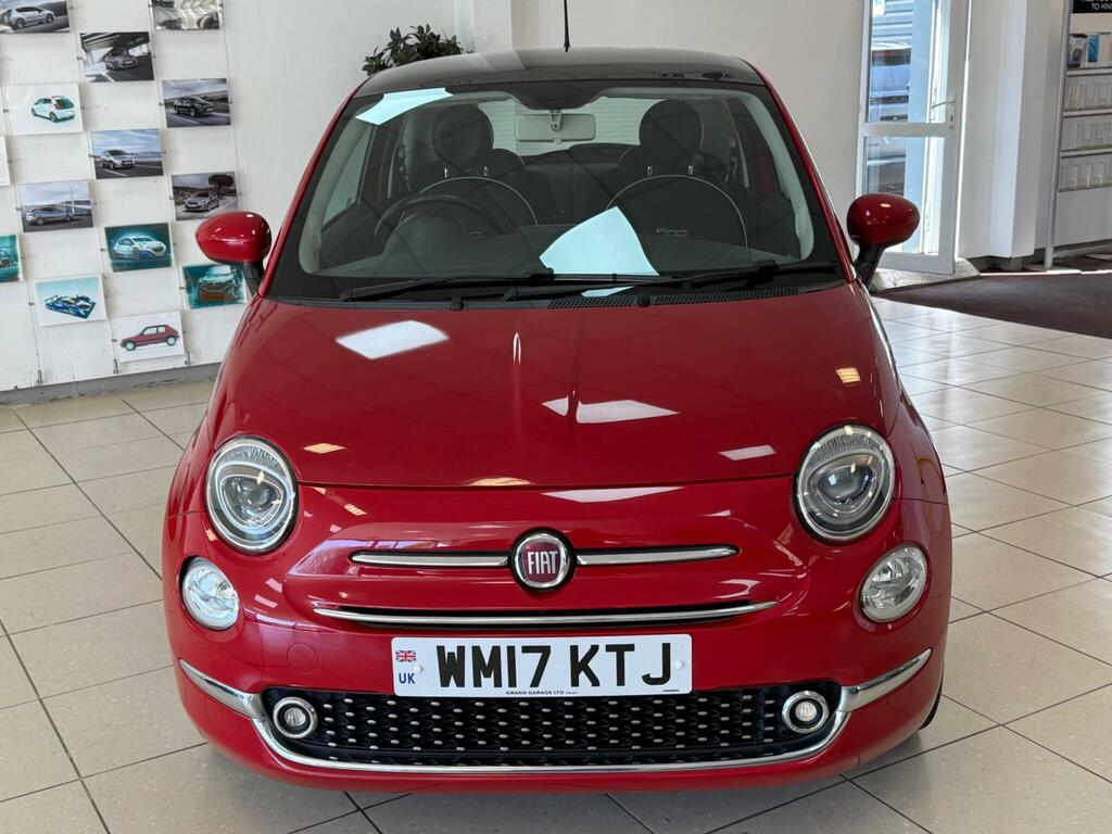 Fiat 500 1.2 Lounge Euro 6 Ss WM17KTJ Red #4