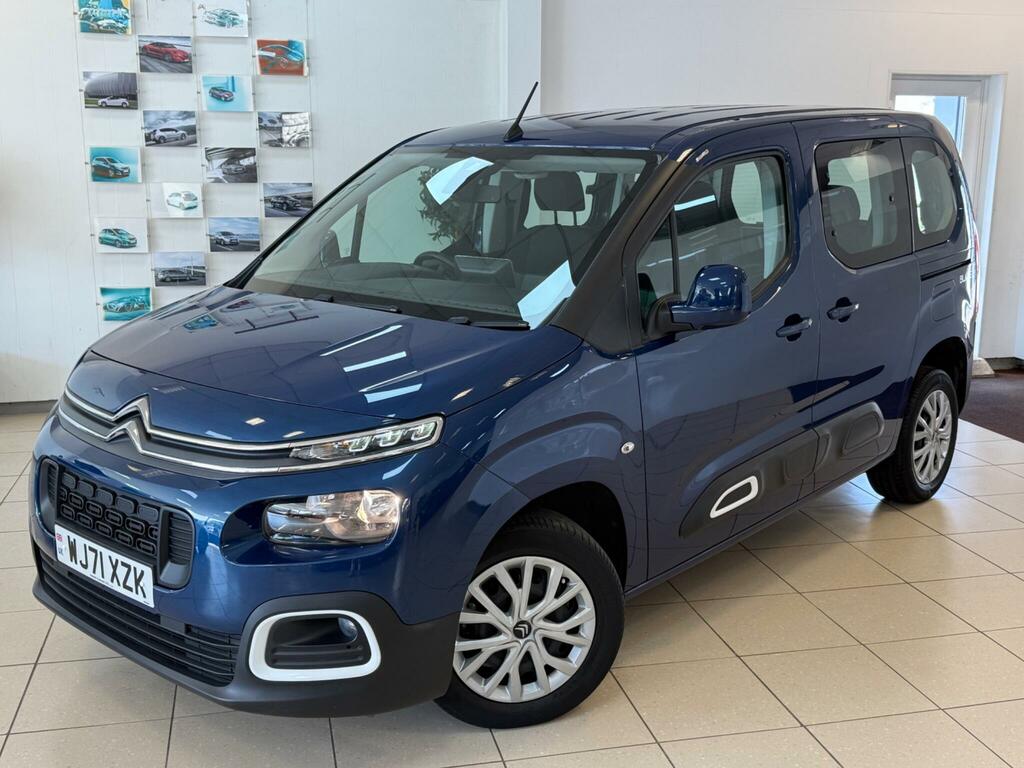 Citroen Berlingo 1.2 Puretech Feel M Mpv Eat Euro 6 Ss WJ71XZK Blue #2