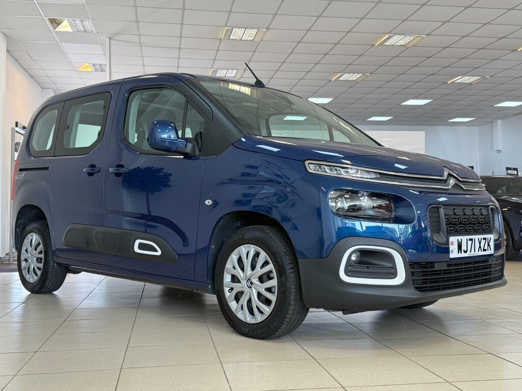 Citroen Berlingo 1.2 Puretech Feel M Mpv Eat Euro 6 Ss WJ71XZK Blue #5