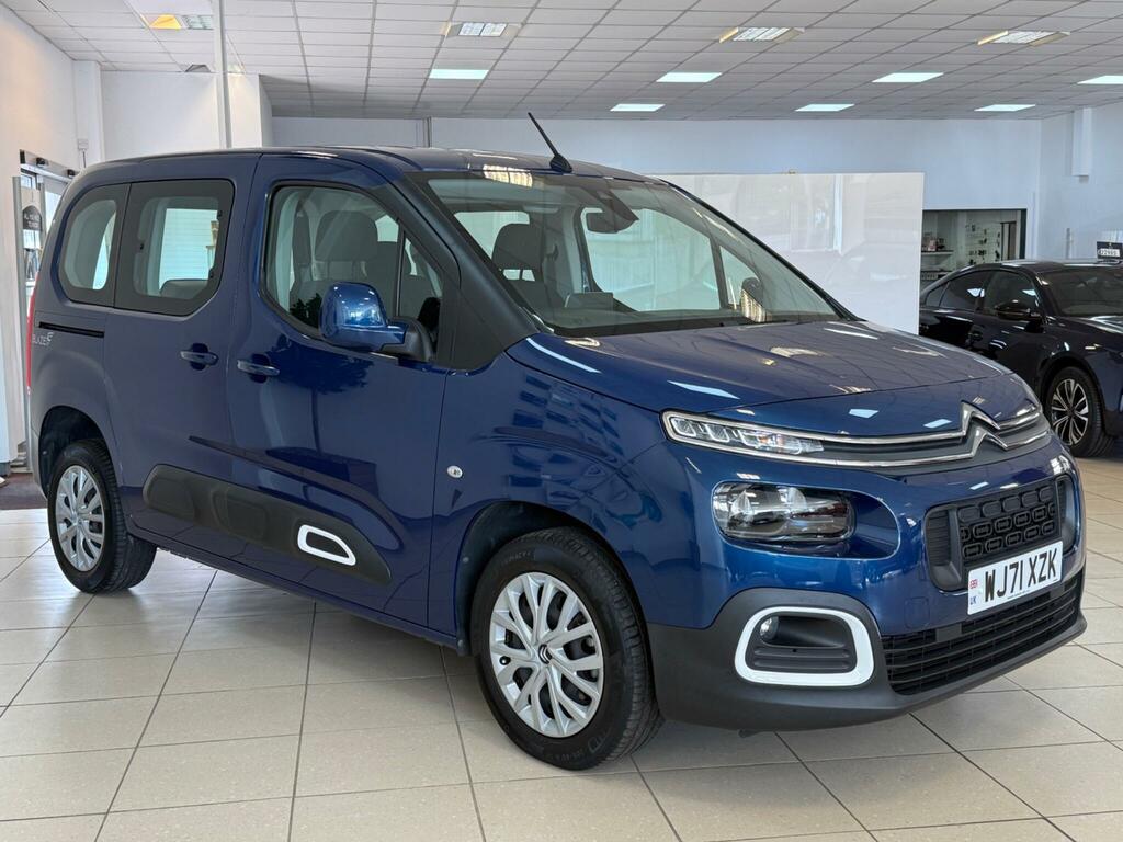 Citroen Berlingo 1.2 Puretech Feel M Mpv Eat Euro 6 Ss WJ71XZK Blue #3