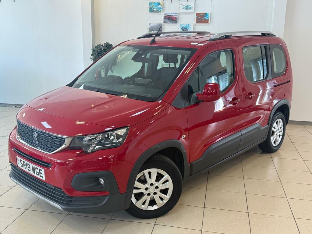 Peugeot Rifter 1.5 Bluehdi Allure Standard Mpv Eat Euro 6 Ss 5 SR19WGE Red #2
