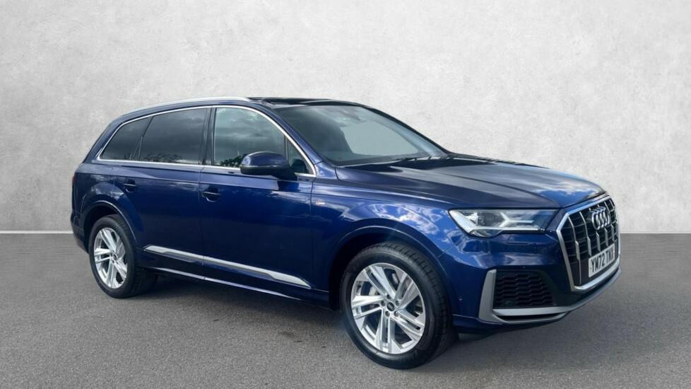 Audi Q7 55 Quattro S Line Vat Q Blue