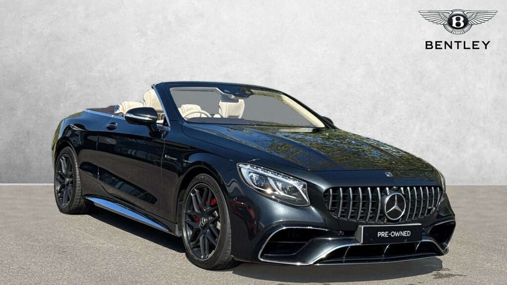 Mercedes-Benz S Class S63 V8 Amg S Convertible Black