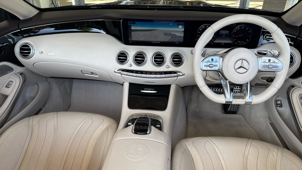 Mercedes-Benz S Class S63 V8 Amg S Convertible ET19YBY Black #4