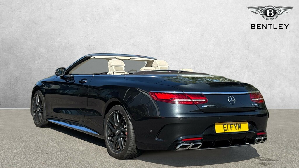Mercedes-Benz S Class S63 V8 Amg S Convertible ET19YBY Black #3