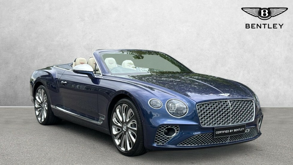 Bentley Continental Gt Gtc V8 Mulliner Edition Blue