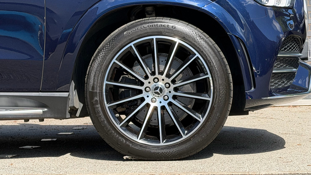 Mercedes-Benz GLE Class 3.0L 400D 4Matic Amg Line Premium Blue #4