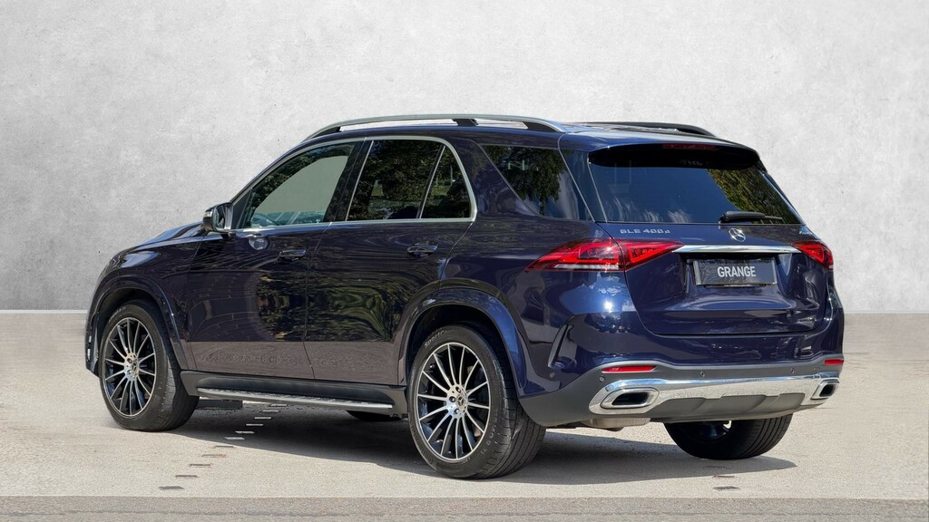 Mercedes-Benz GLE Class 3.0L 400D 4Matic Amg Line Premium Blue #2