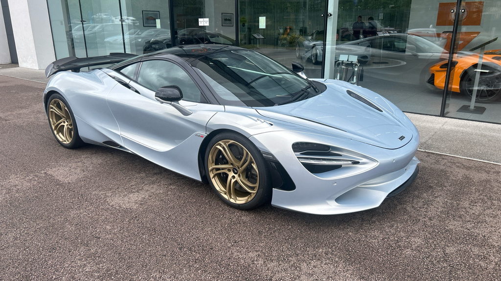 McLaren V8 Ssg Silver #44