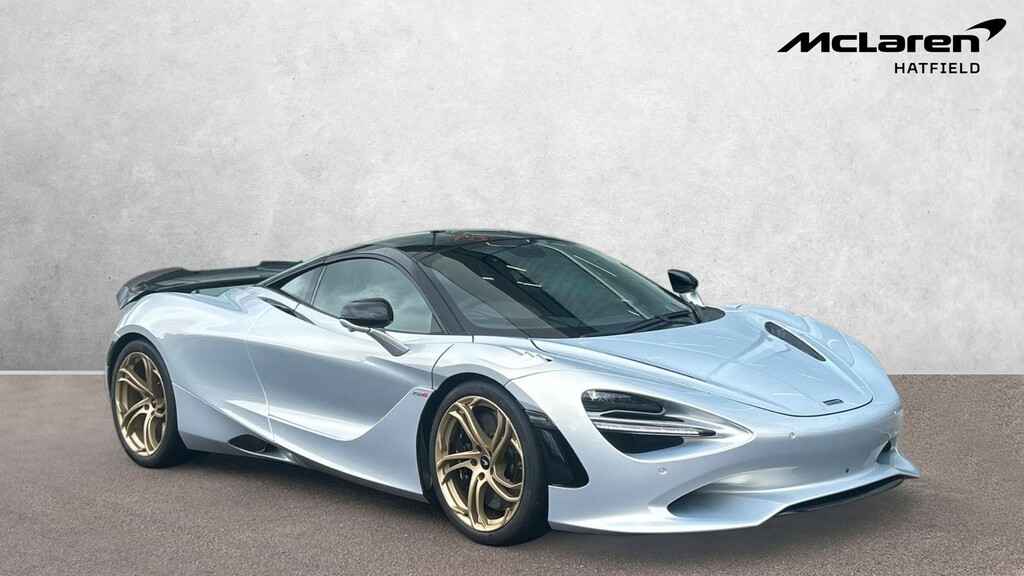 McLaren V8 Ssg Silver #1