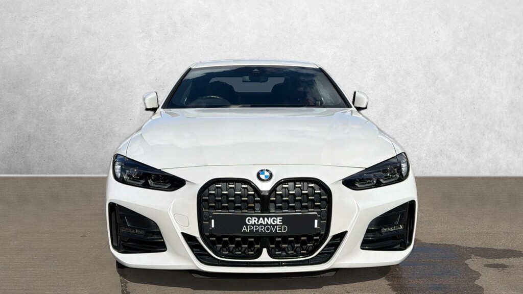 BMW 4 Series 420I M Sport Step SK72XEM White #2