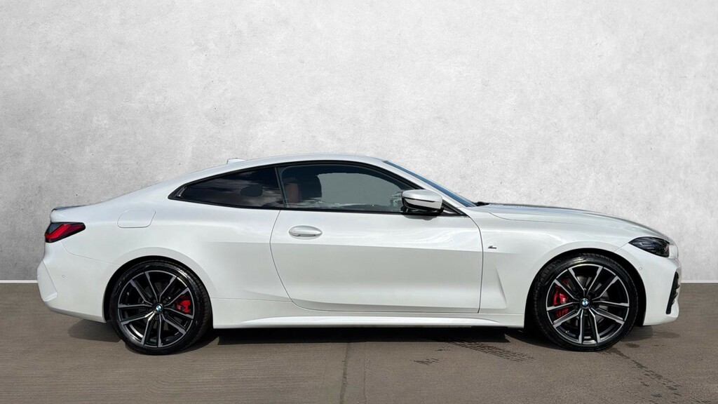 BMW 4 Series 420I M Sport Step SK72XEM White #3