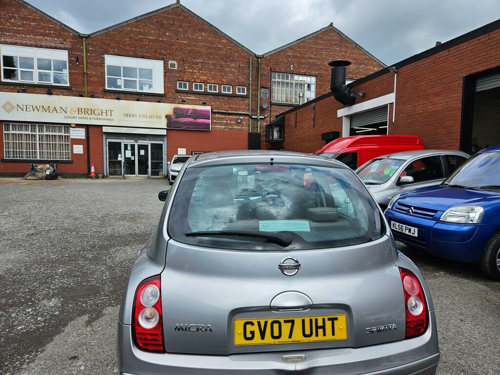 Nissan Micra 1.2 16V Spirita Silver #3