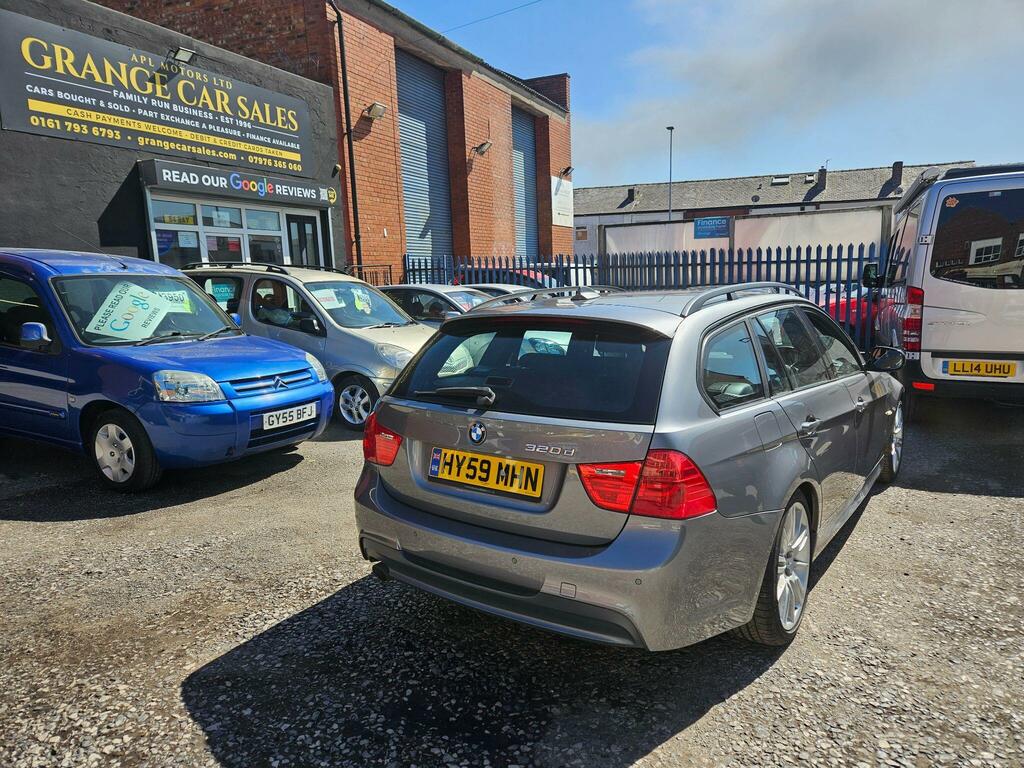 BMW 3 Series 2.0 320D M Sport Touring Steptronic Euro 5 Grey #3