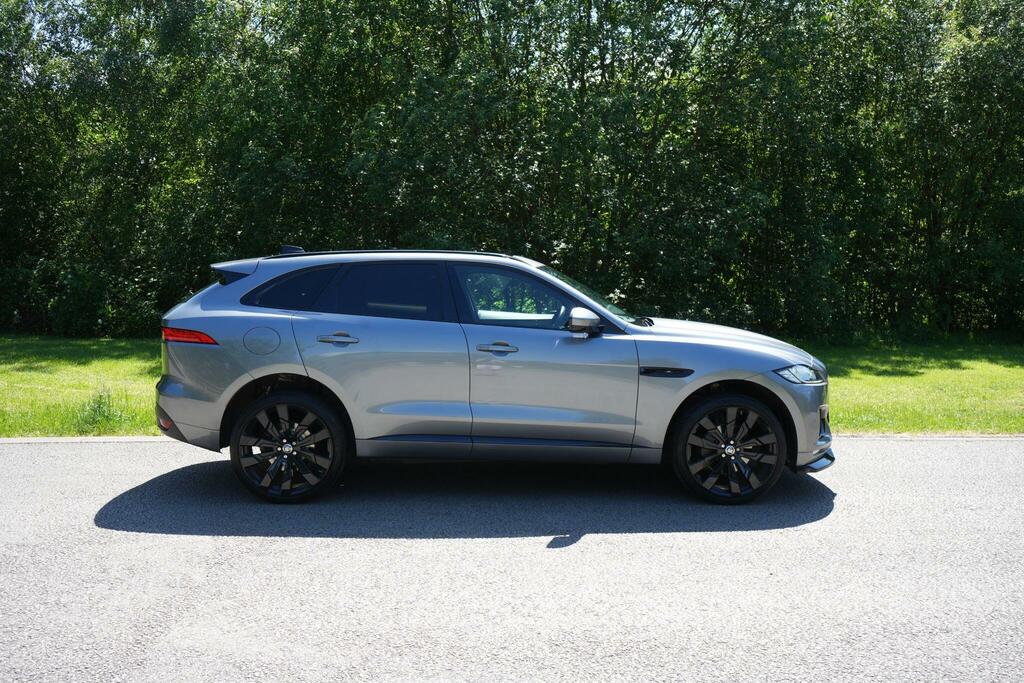 Jaguar F-Pace 2.0 P250i Chequered Flag Awd Euro 6 Ss OW70NBY Grey #5
