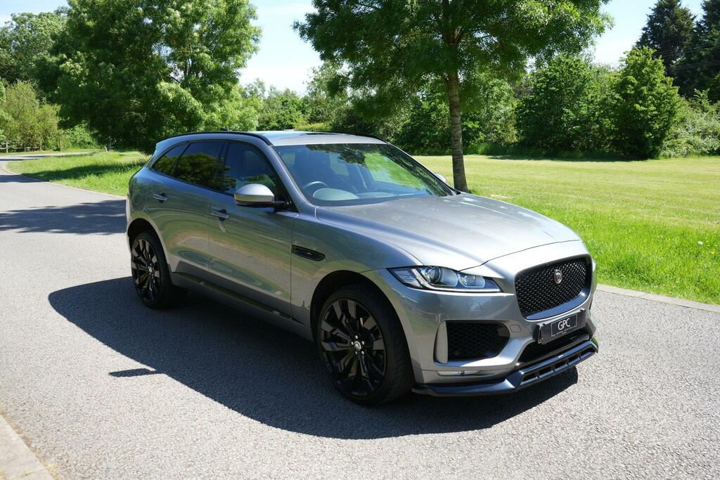Jaguar F-Pace 2.0 P250i Chequered Flag Awd Euro 6 Ss OW70NBY Grey #2