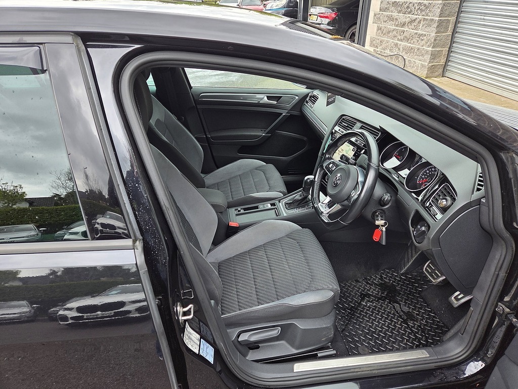 Volkswagen Golf Tdi R-line U1924 Ulez AF69OXW Black #6