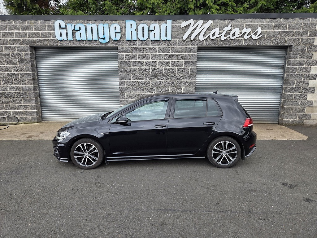 Volkswagen Golf Tdi R-line U1924 Ulez AF69OXW Black #2