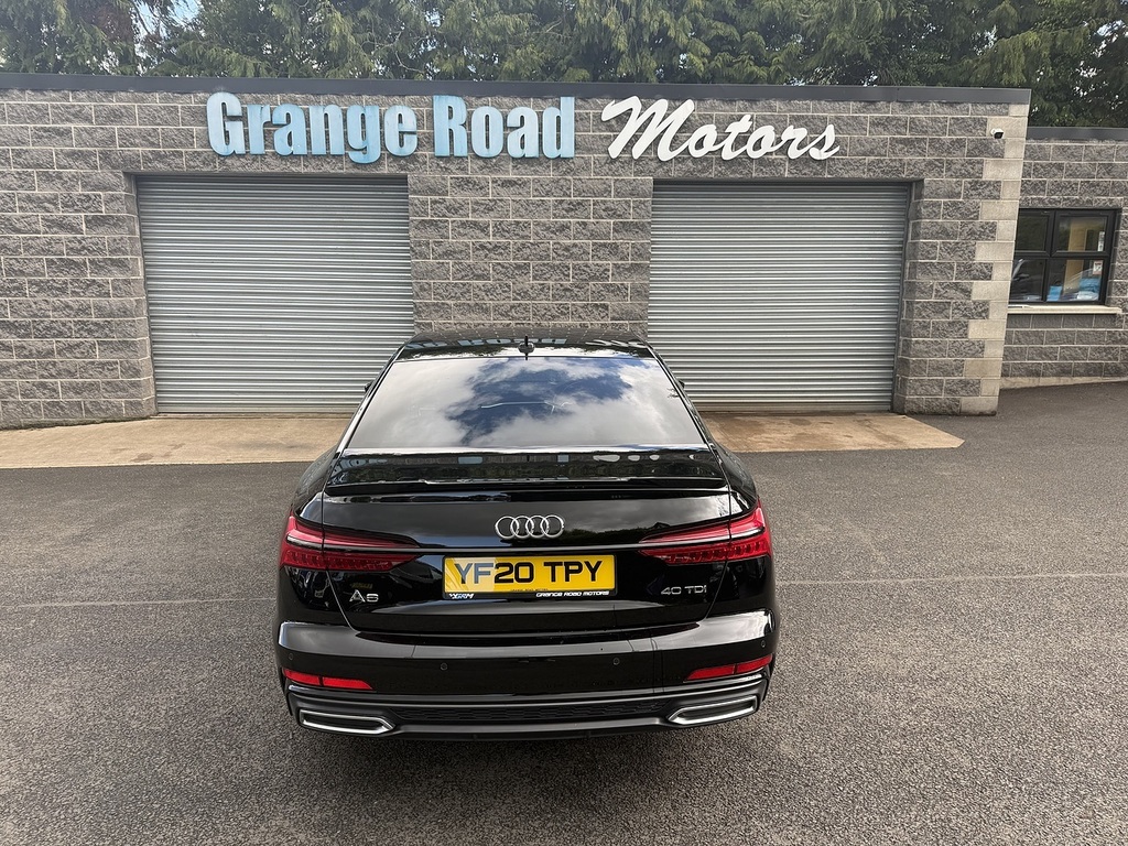 Audi A6 Saloon Tdi S Line U1896 Ulez YF20TPY Black #5