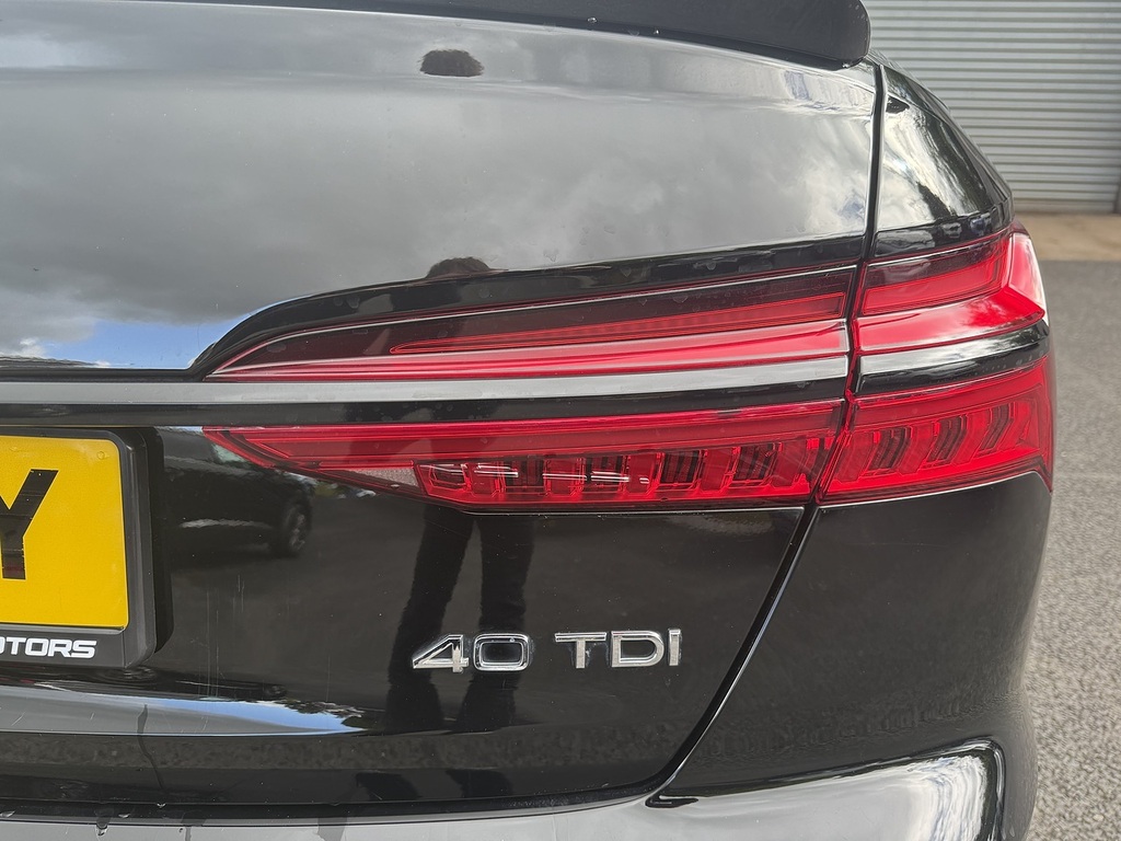 Audi A6 Saloon Tdi S Line U1896 Ulez YF20TPY Black #6
