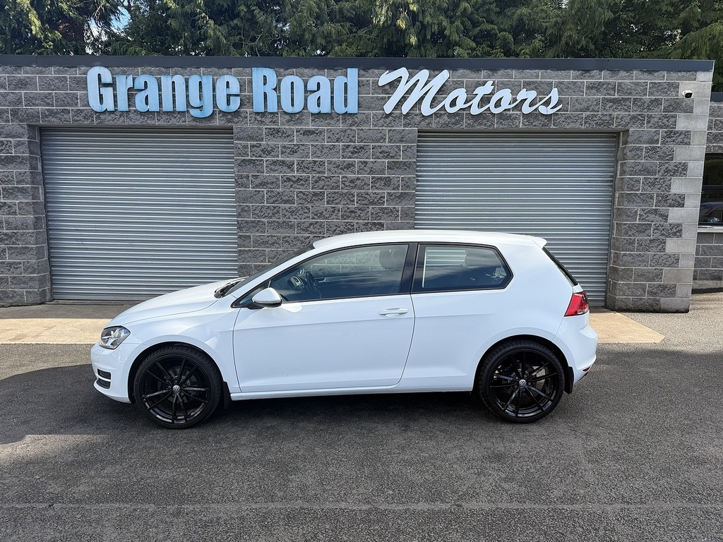 Volkswagen Golf Tdi Bluemotion Tech Match U1909 NU64LDF White #4