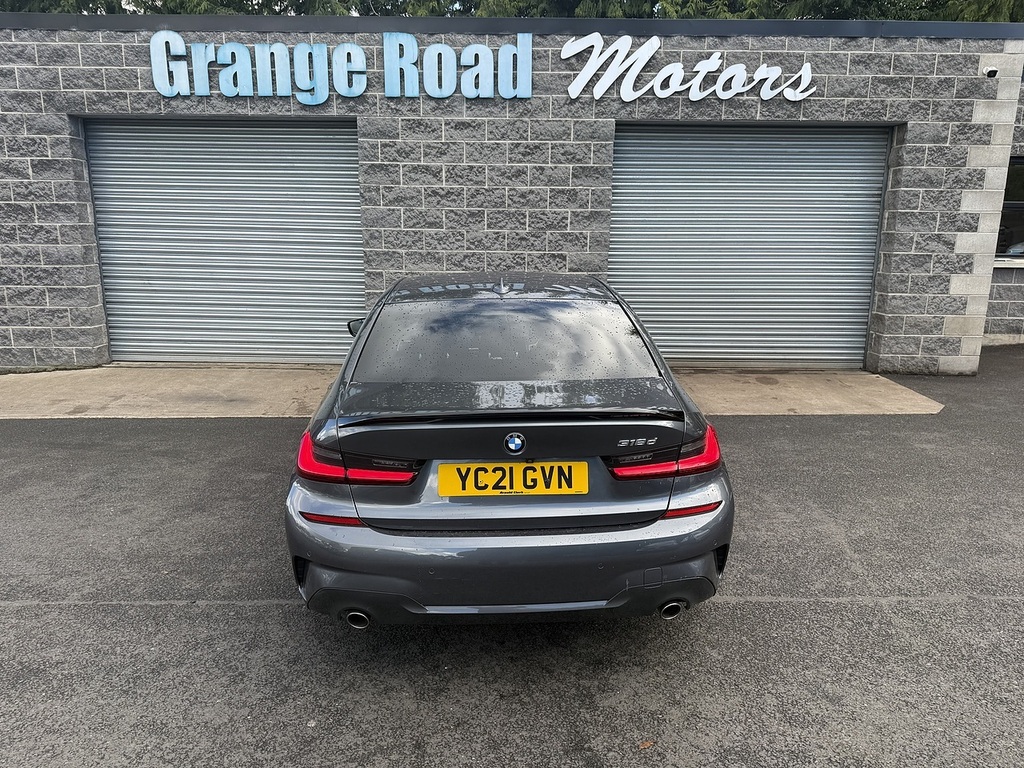 BMW 3 Series 318D Mht M Sport U1901 Ulez YC21GVN Grey #5