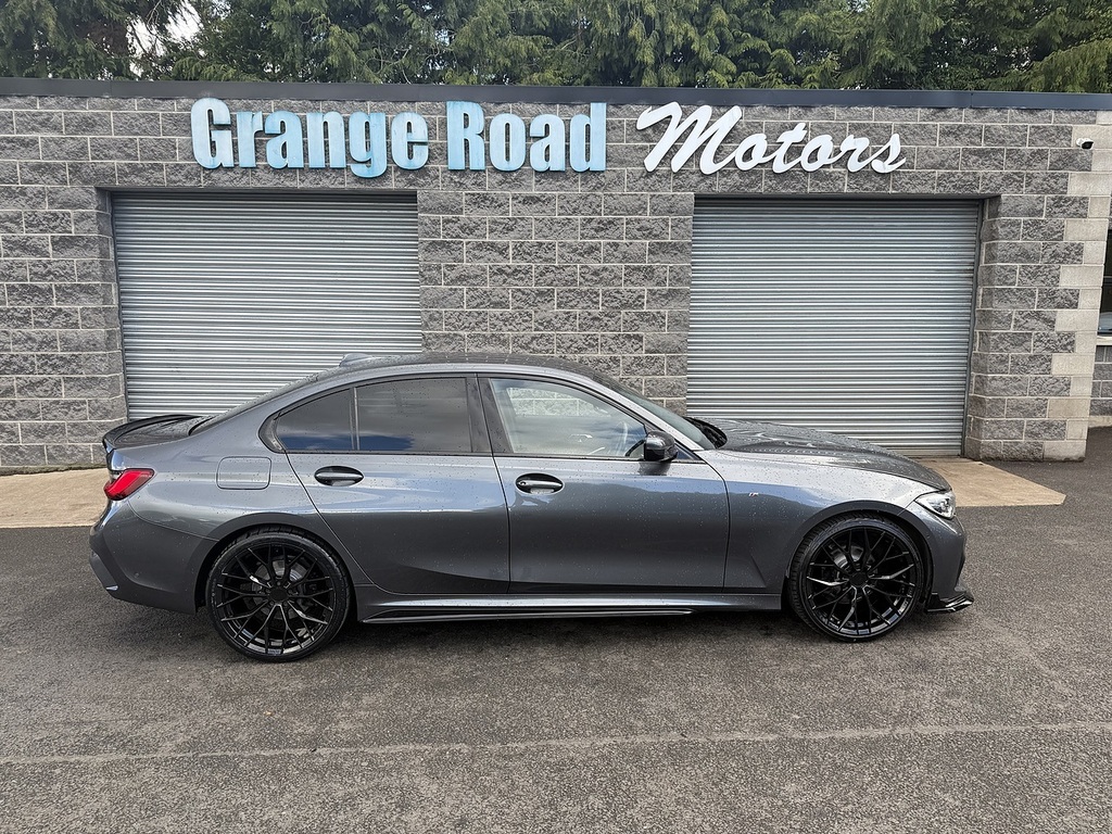 BMW 3 Series 318D Mht M Sport U1901 Ulez YC21GVN Grey #3