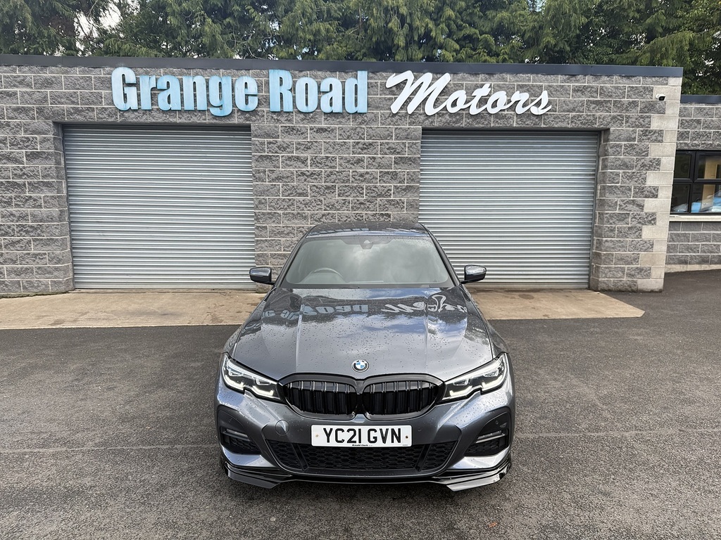 BMW 3 Series 318D Mht M Sport U1901 Ulez YC21GVN Grey #2