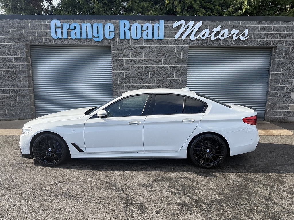 BMW 5 Series 530D M Sport U1897 Ulez LB18VTG White #4