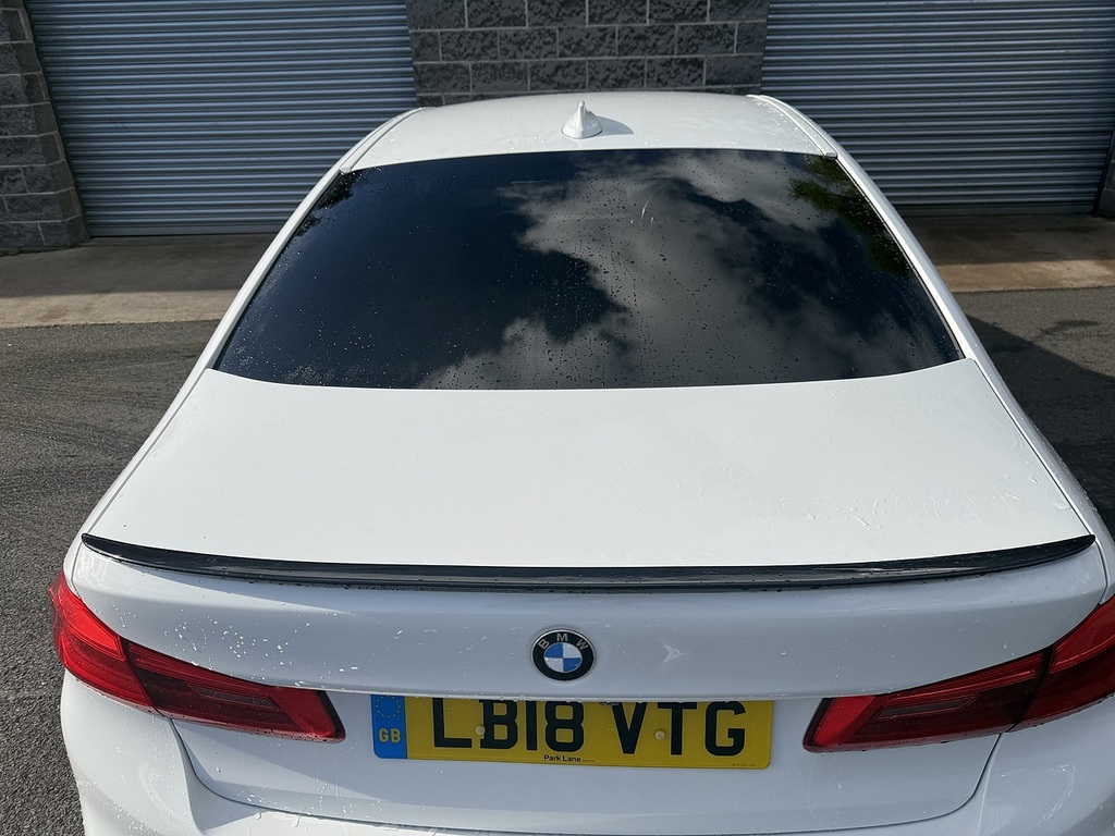 BMW 5 Series 530D M Sport U1897 Ulez LB18VTG White #6