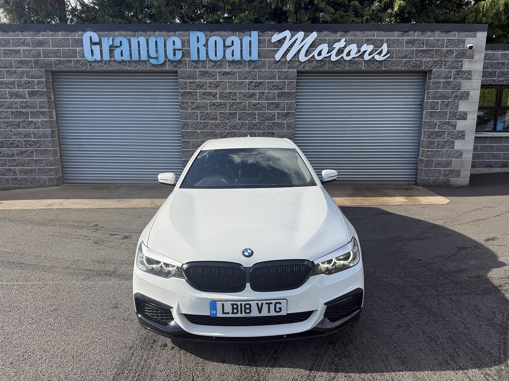 BMW 5 Series 530D M Sport U1897 Ulez LB18VTG White #2