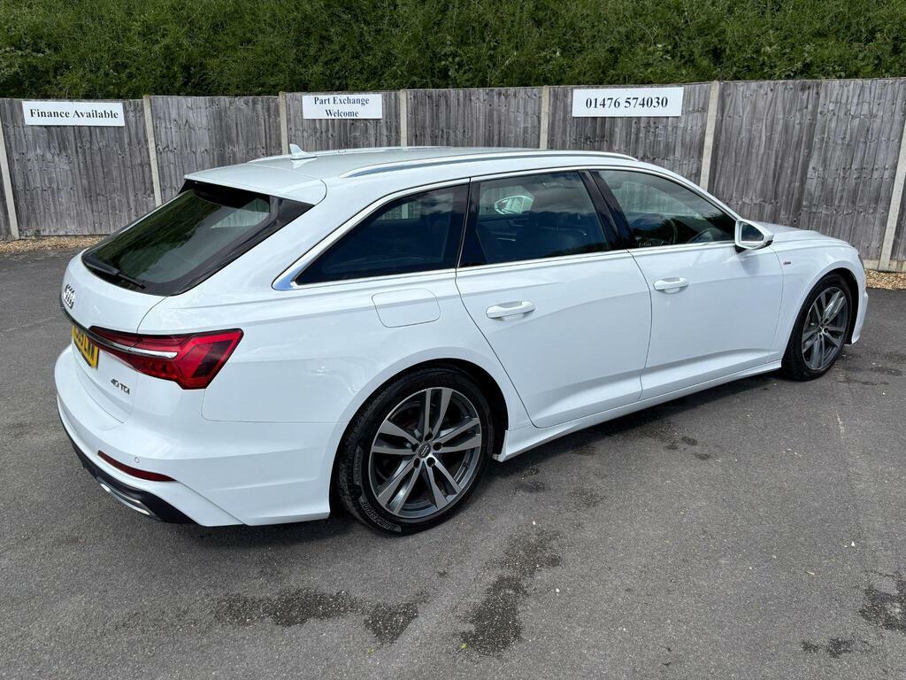Audi A6 Avant 2.0 Tdi 40 S Line S Tronic Euro 6 S S RJ69LWW White #4