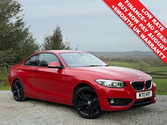 BMW 2 Series Gran Coupe 218I Sport Coupe Red