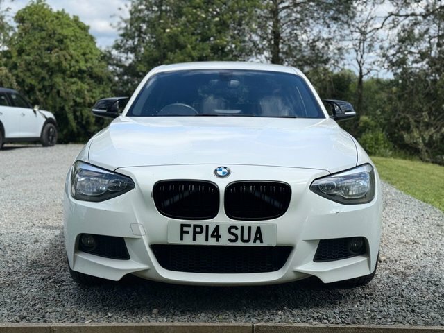 BMW 1 Series 118D M Sport Hatchback FP14SUA White #3