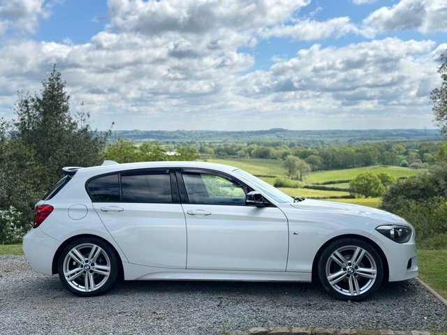 BMW 1 Series 118D M Sport Hatchback FP14SUA White #6
