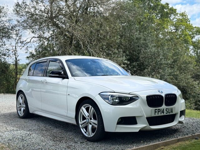 BMW 1 Series 118D M Sport Hatchback FP14SUA White #5