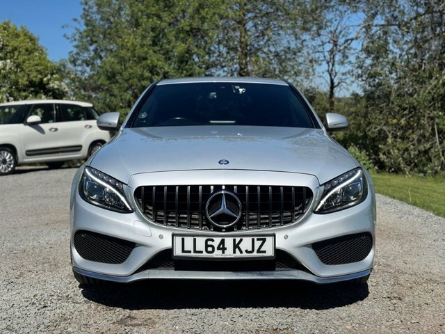 Mercedes-Benz C Class C220 Bluetec Amg Line MU54TKA Silver #4