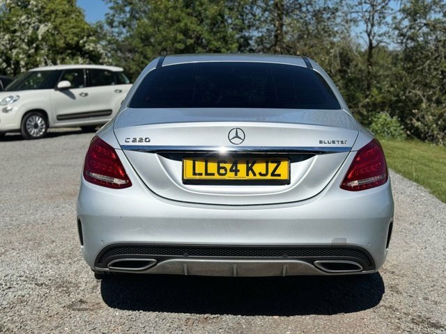 Mercedes-Benz C Class C220 Bluetec Amg Line MU54TKA Silver #6