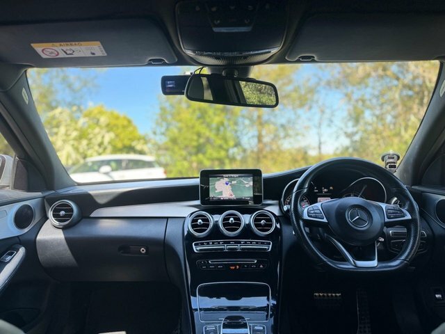 Mercedes-Benz C Class C220 Bluetec Amg Line MU54TKA Silver #5