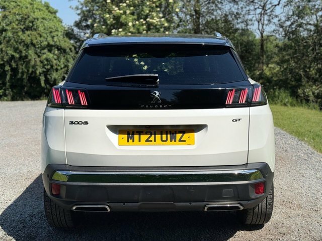 Peugeot 3008 Puretech Gt Suv MT21UWZ White #6