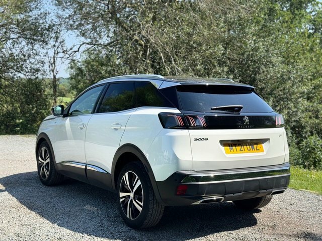 Peugeot 3008 Puretech Gt Suv MT21UWZ White #2